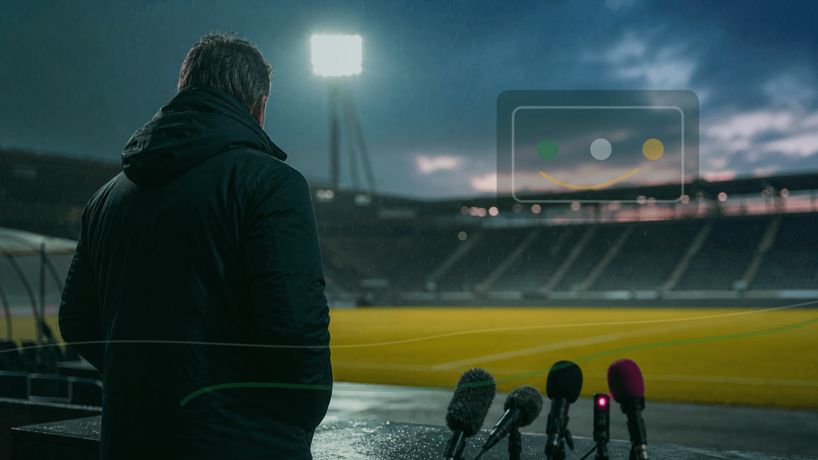 AI-gegenereerd redactioneel voetbalbeeld bij van Hooijdonk: wat verandert er sportief?